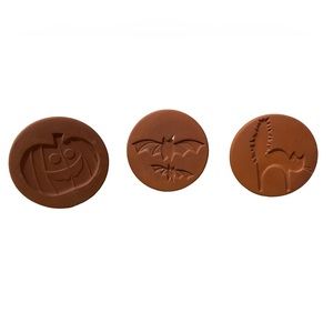 Terracotta Halloween Cookie Stamps